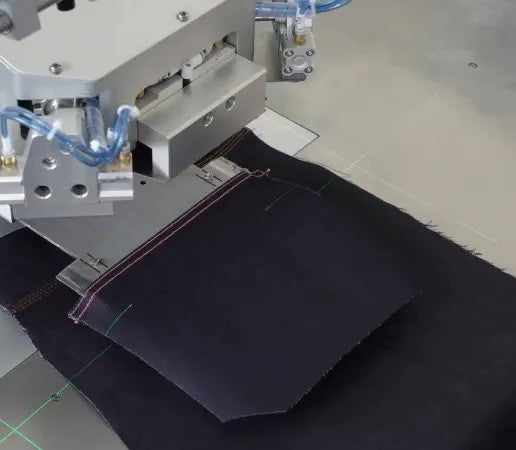 Automatic Pocket Setter Machine