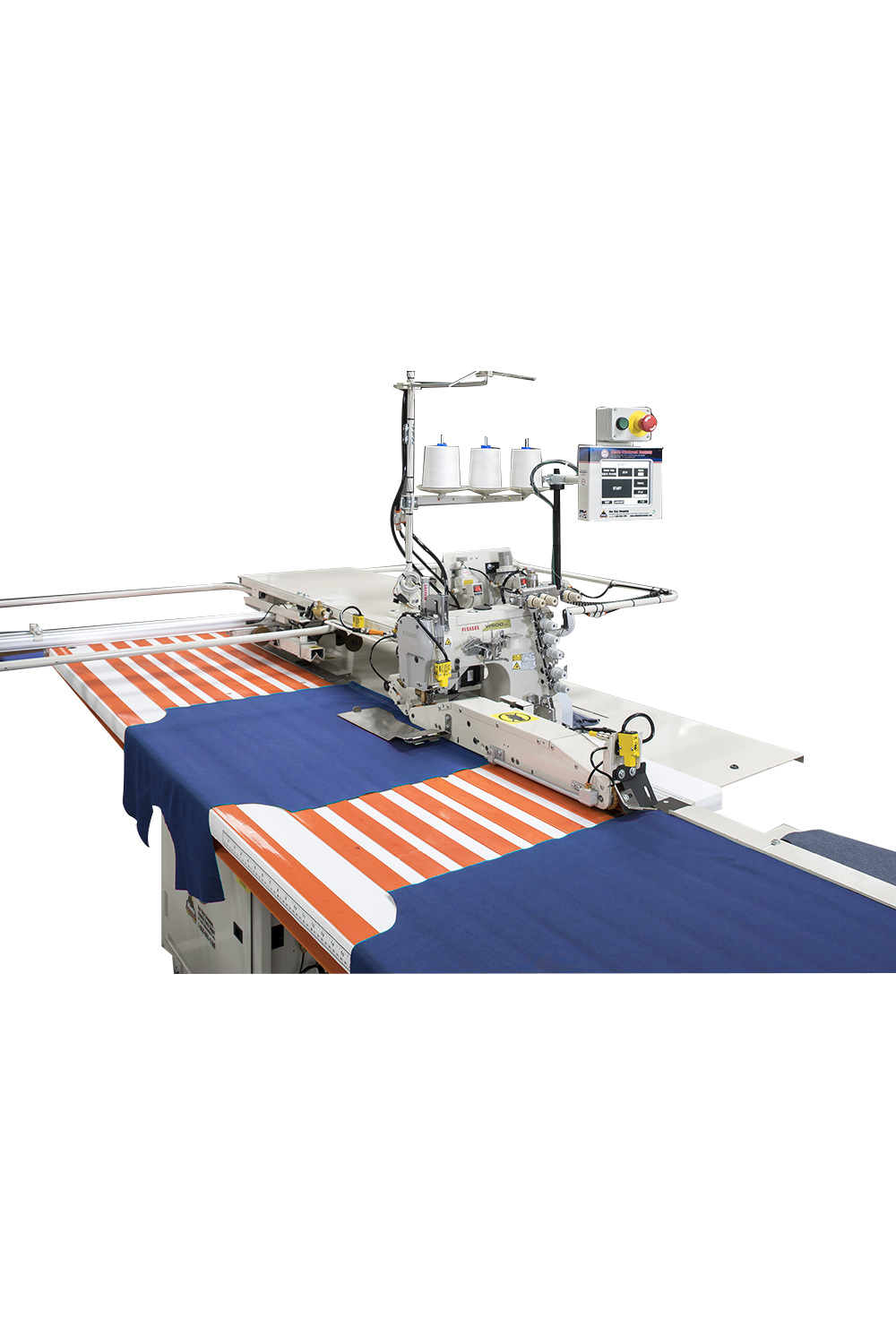 Automatic Two-Needle Hemmer for Sleeves and Shirt Bottoms