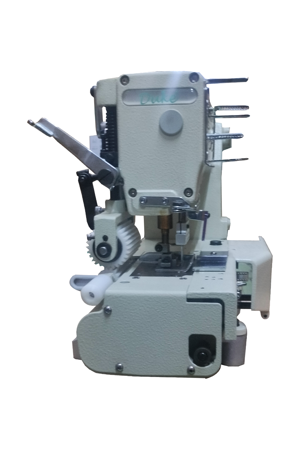 Direct Drive 6-Needle Cylinder Bed Double Chain Stitch Machine for Elastic Attachment