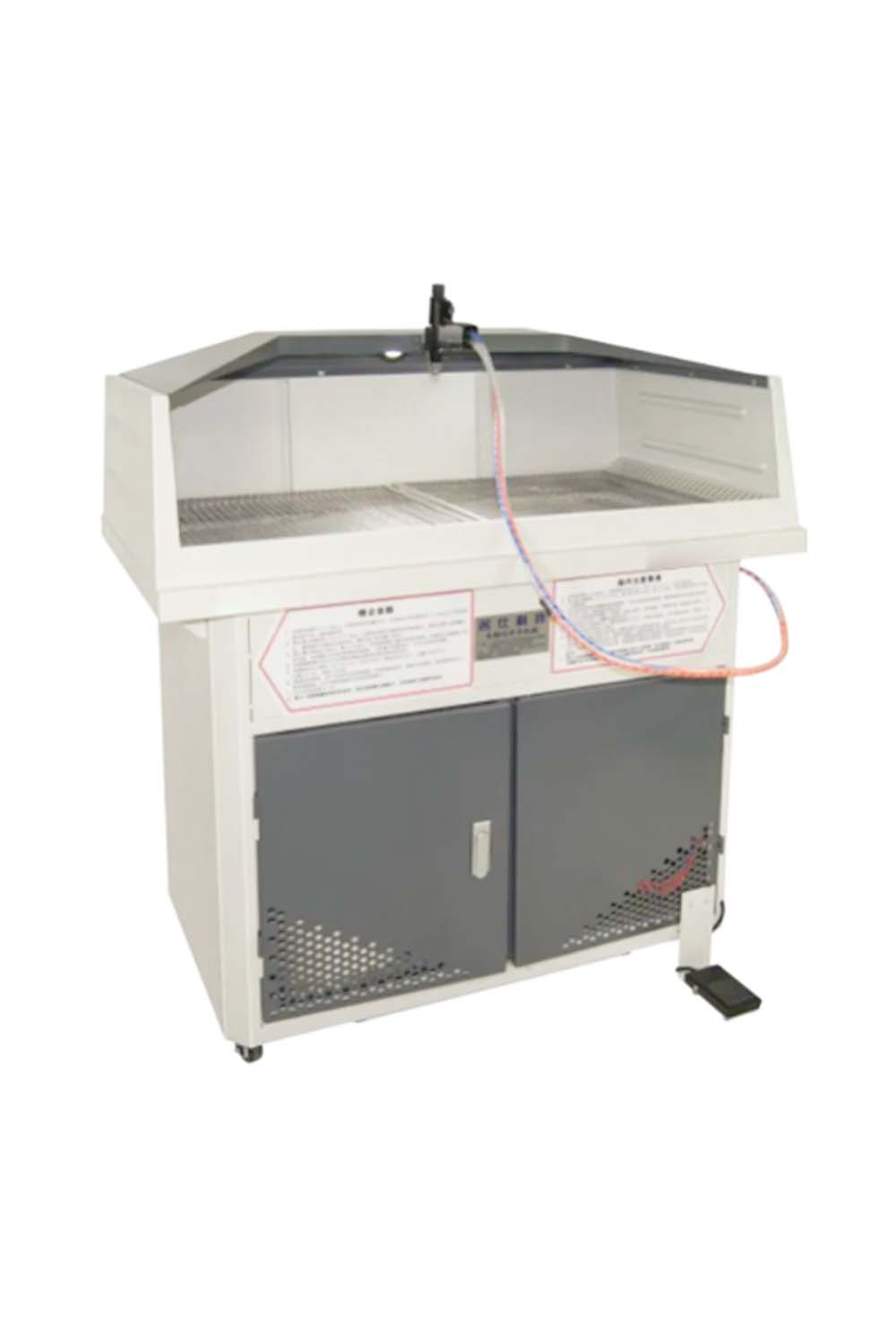 GLUE SPRAYING STAND