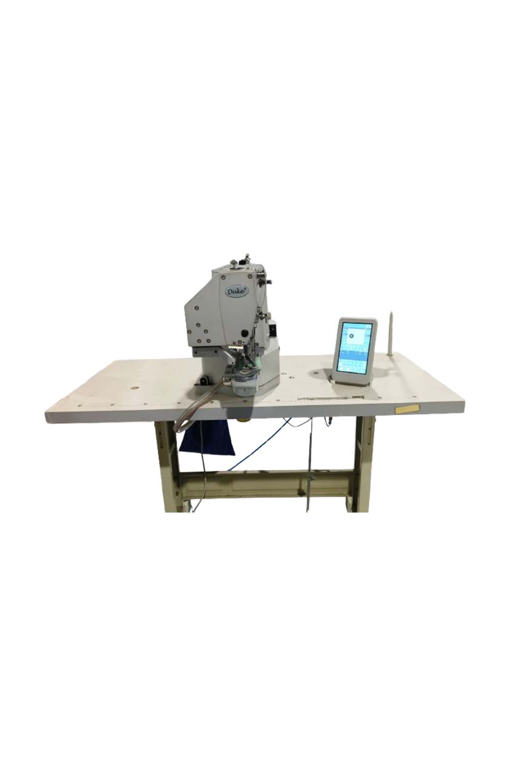 ELECTRONIC DIRECT-DRIVE PUNCHING & BAR TACKING MACHINE