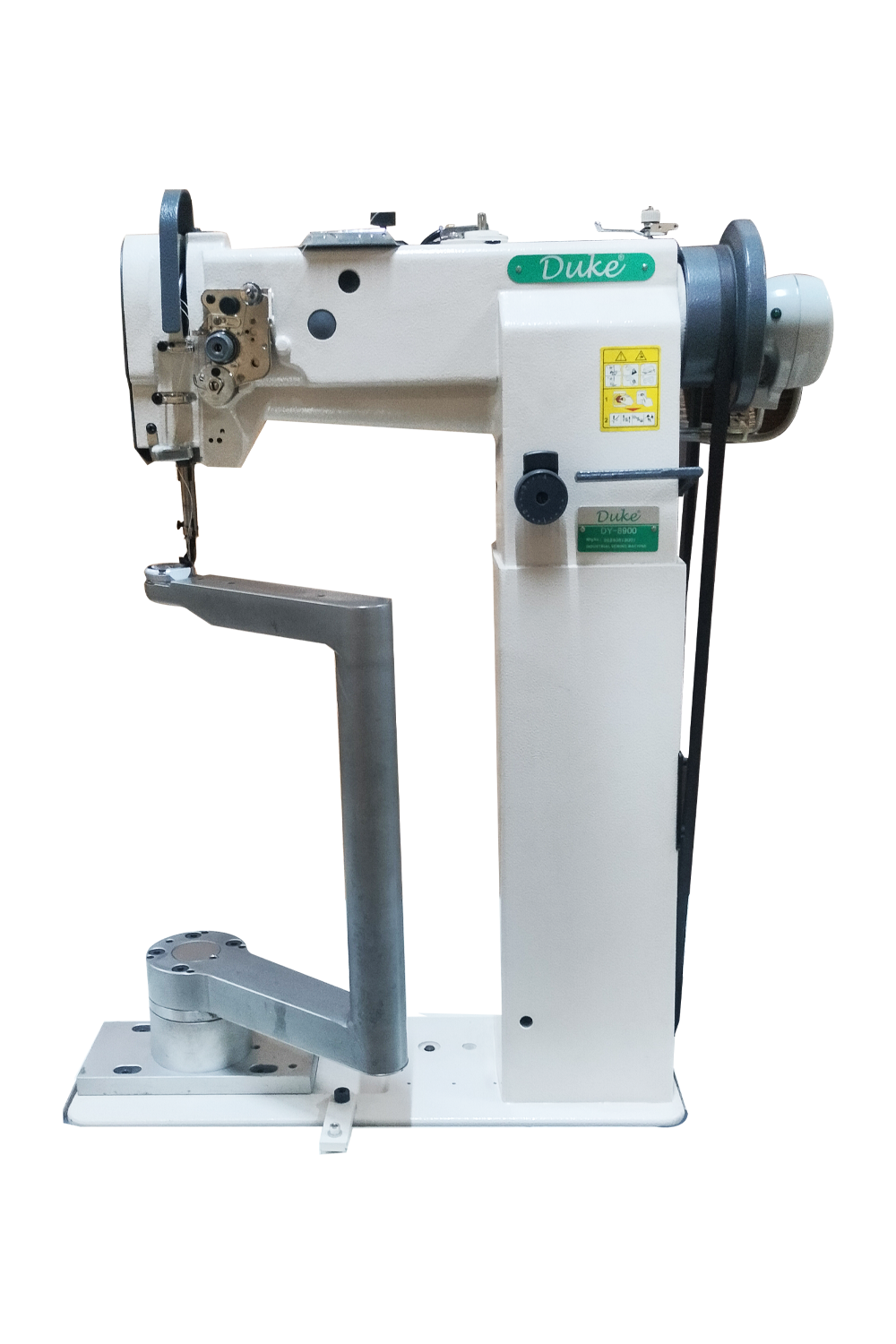Compound Feed Lockstitch Sewing Machine with Pneumatic Foot Lifter & Bartacking