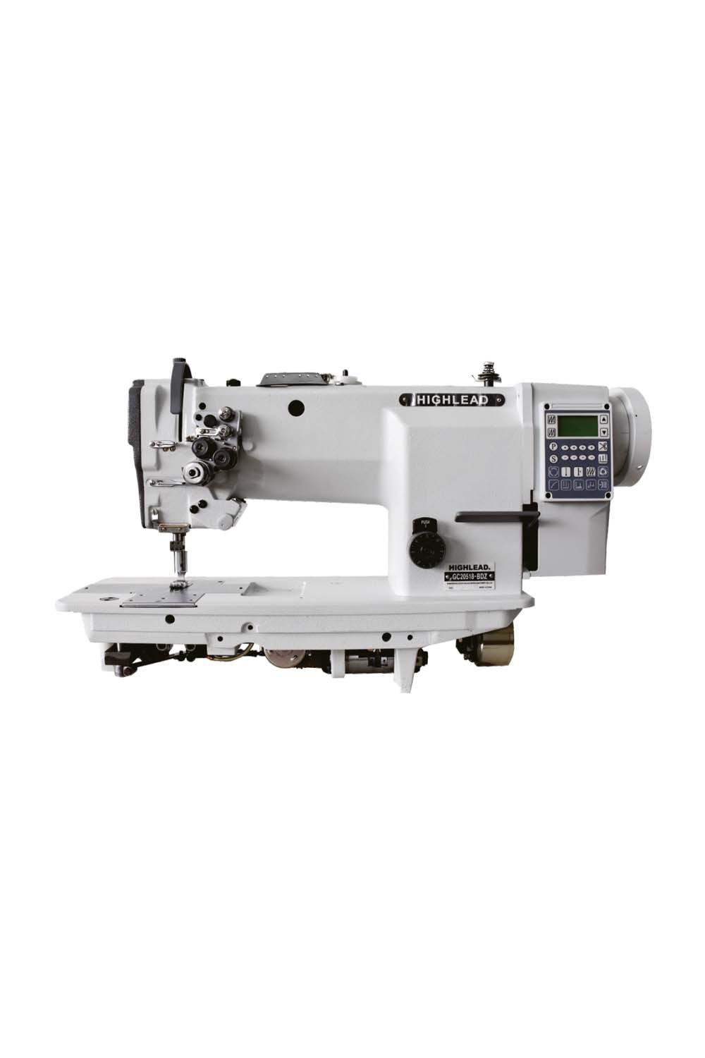 Twin Needle High Speed Needle Feeding Lockstitch Sewing Machine