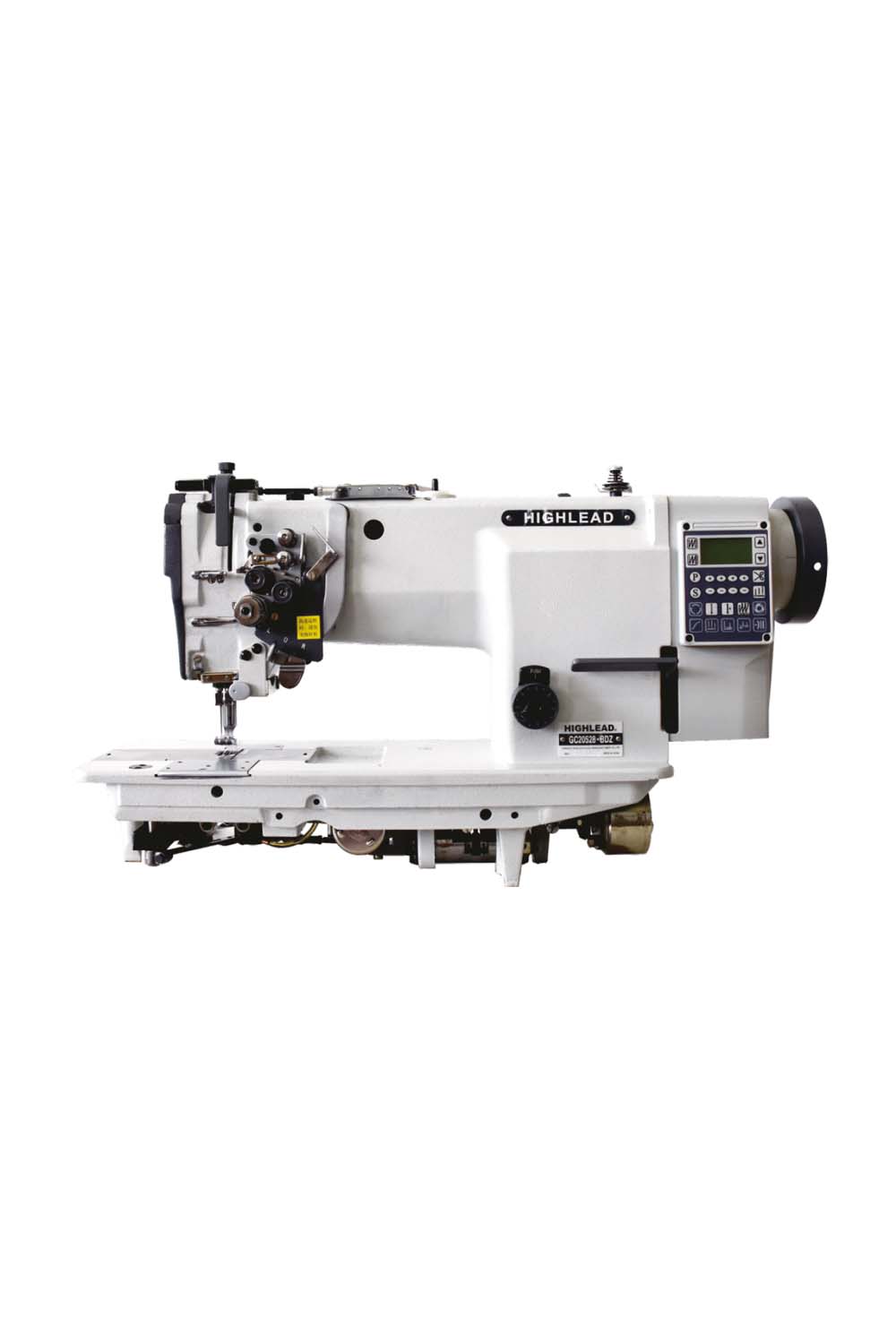 Twin Needle Split Needle Bar High Speed Lockstitch Sewing Machine