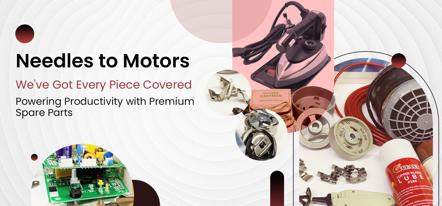 All types of sewing machine spare parts | Hari Chand Anand & Co.