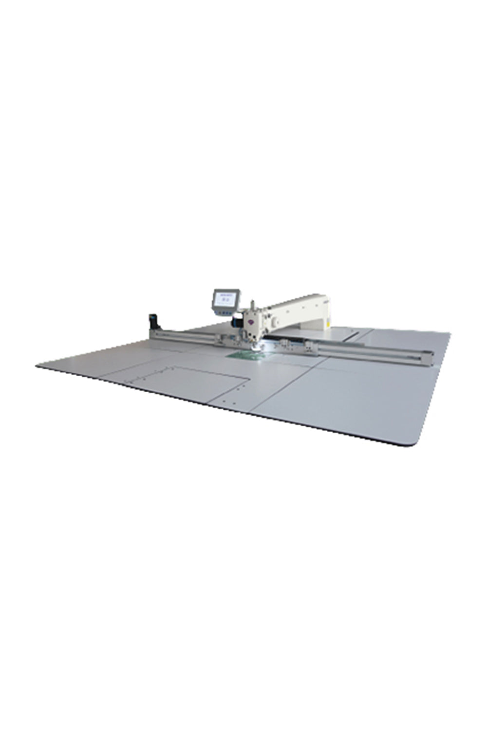 HMS-13095-RND-A Hikari Round Template Sewing Machine front view