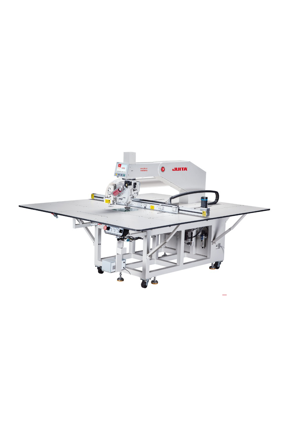 360° Rotating Head Automatic Template Sewing Machine with Laser