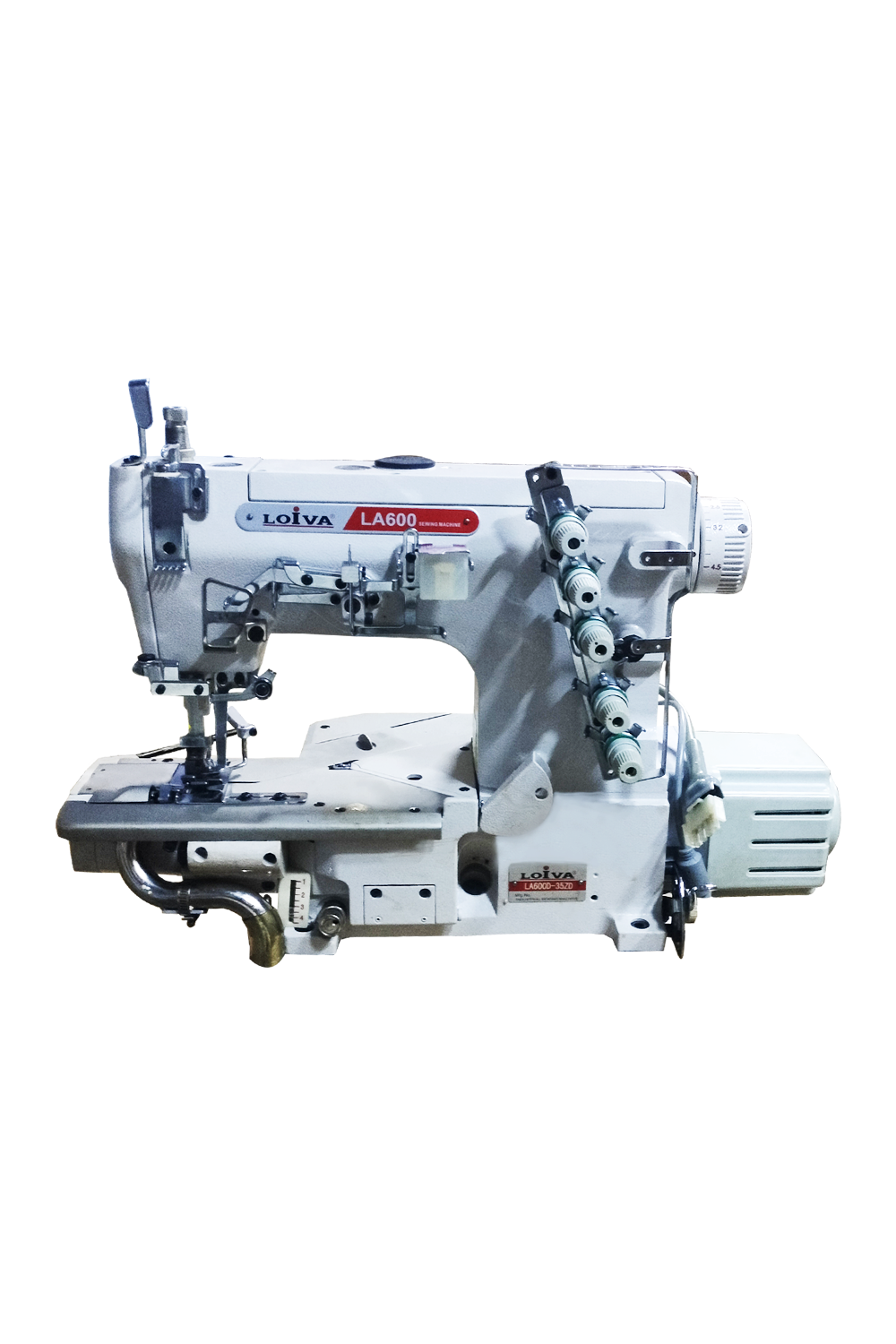 Direct Drive Cylinder Bed Interlock with Left Cutter
