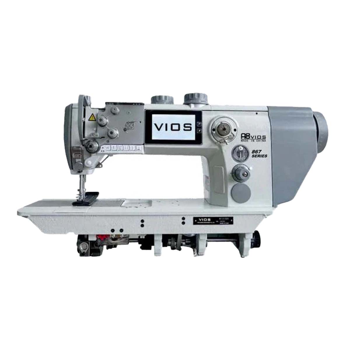 VIOS 867 Compound Feed Lockstitch Sewing Machine India