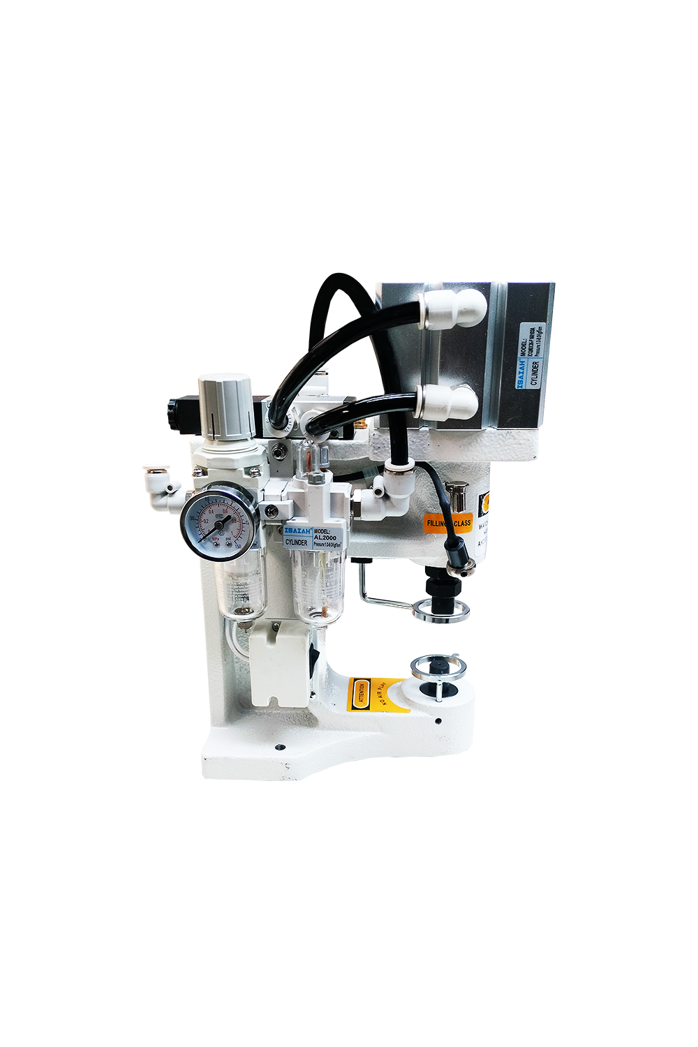 Duke Pneumatic Single Headed Button/Rivet Attaching Machine