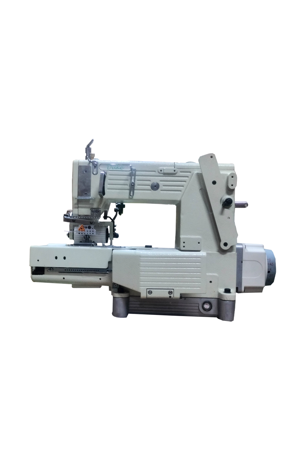 Direct Drive 6-Needle Cylinder Bed Double Chain Stitch Machine for Elastic Attachment