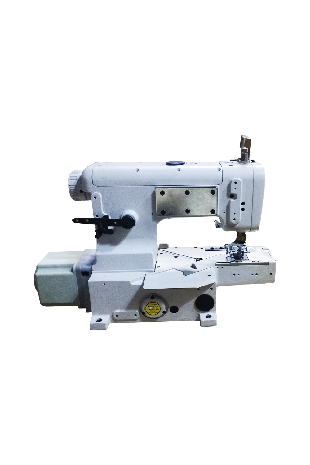 Direct Drive Cylinder Bed Interlock with Left Cutter