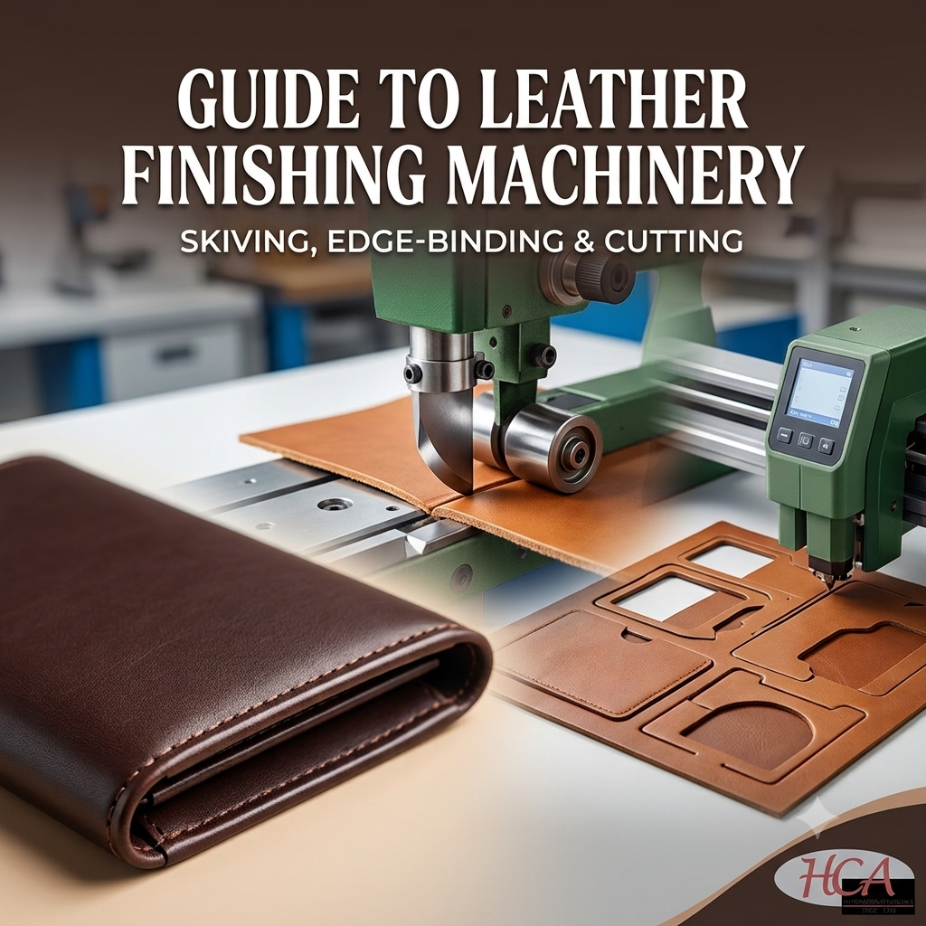 Leather Finishing Machinery: Skiving, Edge-Binding & Cutting Guide