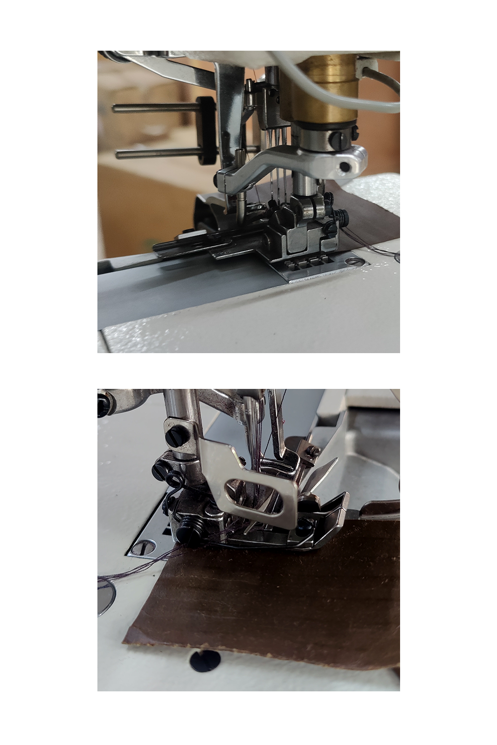 3-Needle Flatbed Coverstitch Machine with Fabric Trimmer & Elastic Attachment for Women and Kids Innerwear