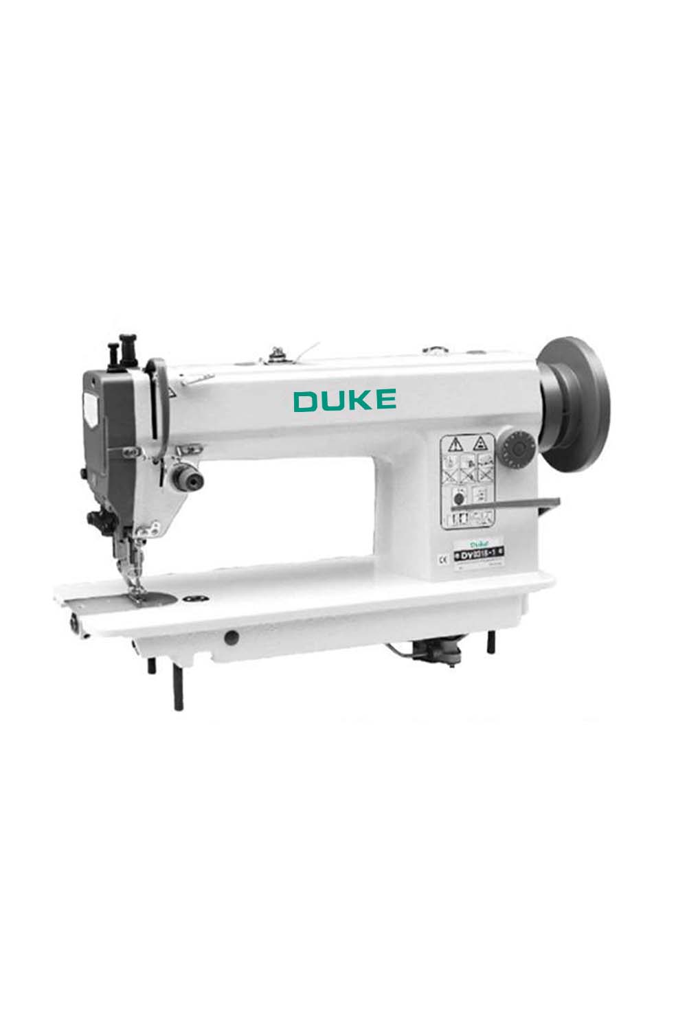 Lockstitch sewing machine with Top & Bottom Feed & Large hook (Bottom feed & walking foot top feed)