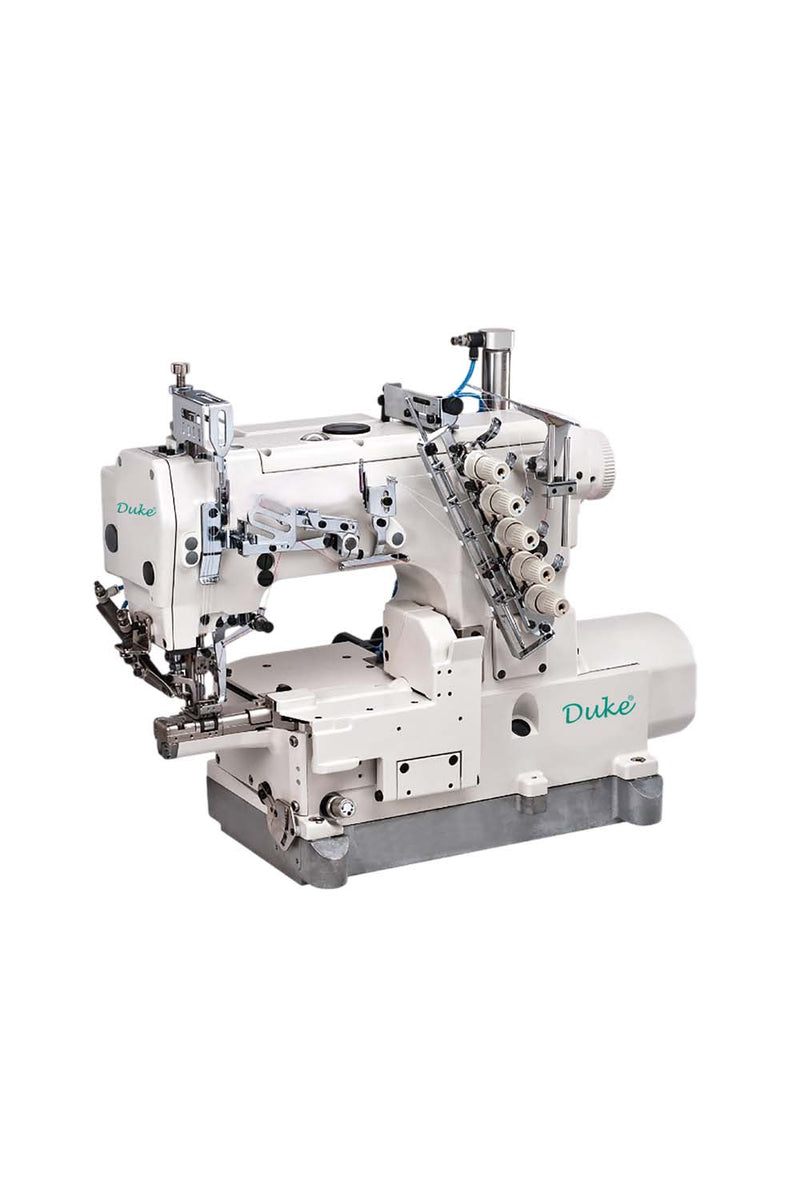 Duke DY 999-ES-AST-TF-DS | Compact Cylinder-Bed Interlock Machine with ...