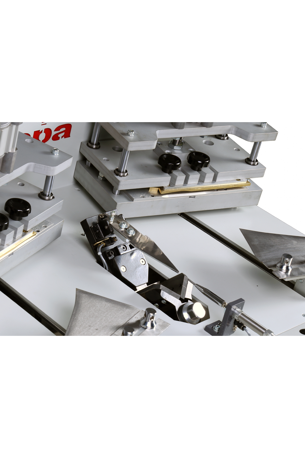 Collar Trimming, Turning, and Blocking Machine