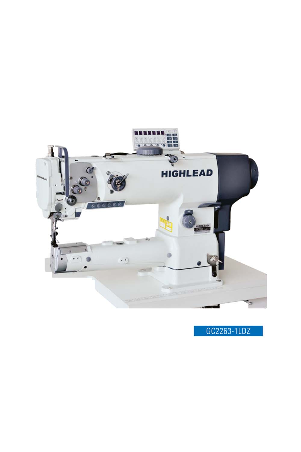 Direct Drive Single Needle Cylinder Bed Compound Feed Lockstitch Sewing Machine