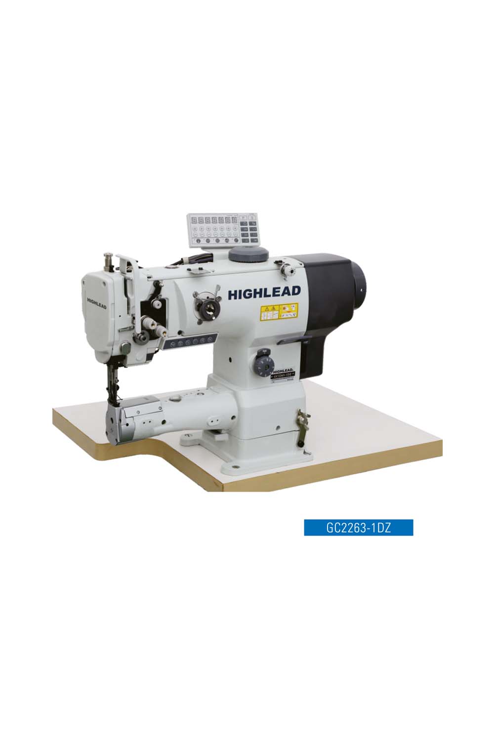 Direct Drive Single Needle Cylinder Bed Compound Feed Lockstitch Sewing Machine