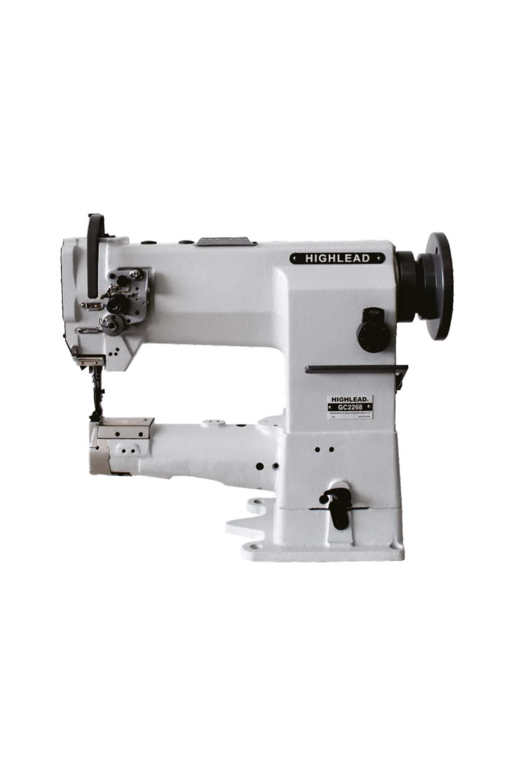 Single Needle Cylinder Bed Compound Feeding Lockstitch Sewing Machine