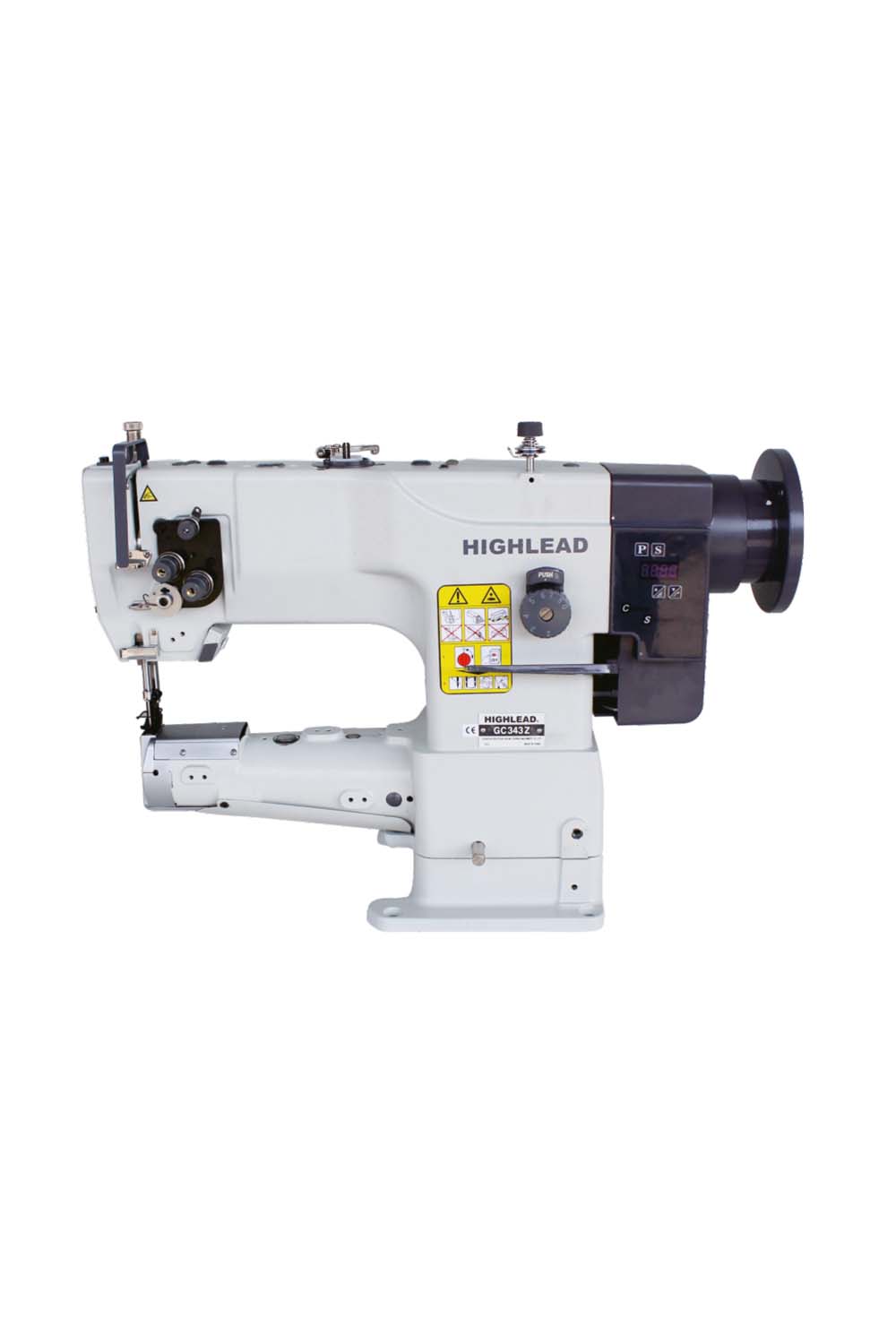 Direct Drive Single Needle Cylinder Bed Compound Feed Lockstitch Sewing Machine