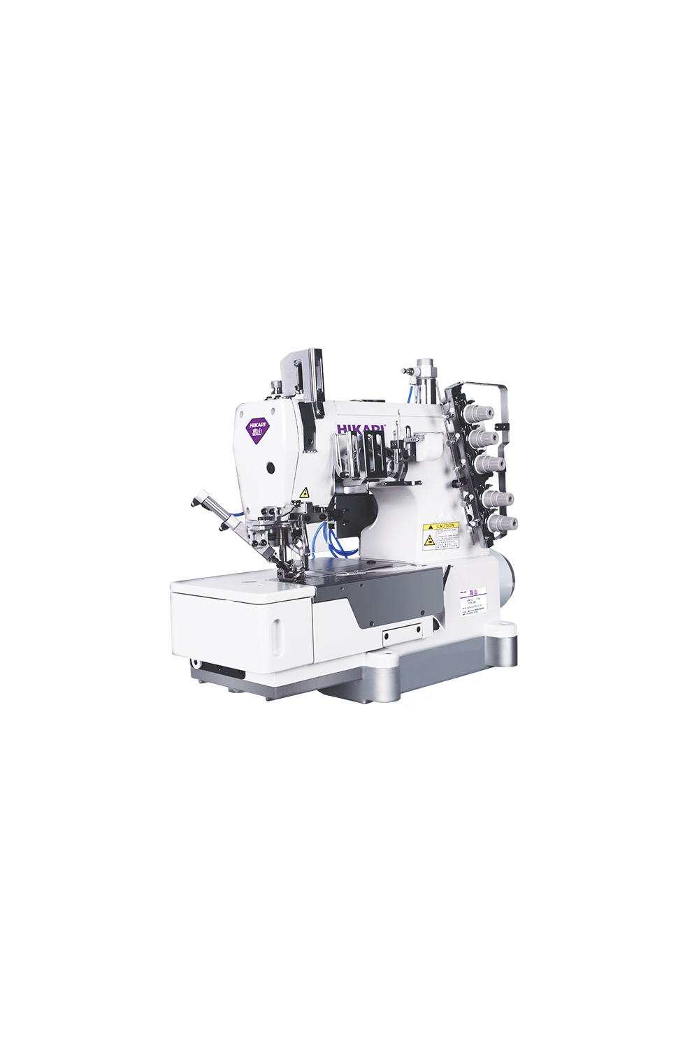 Hikari HW762T interlock industrial sewing machine with auto foot lift and upper trimmer – HCA