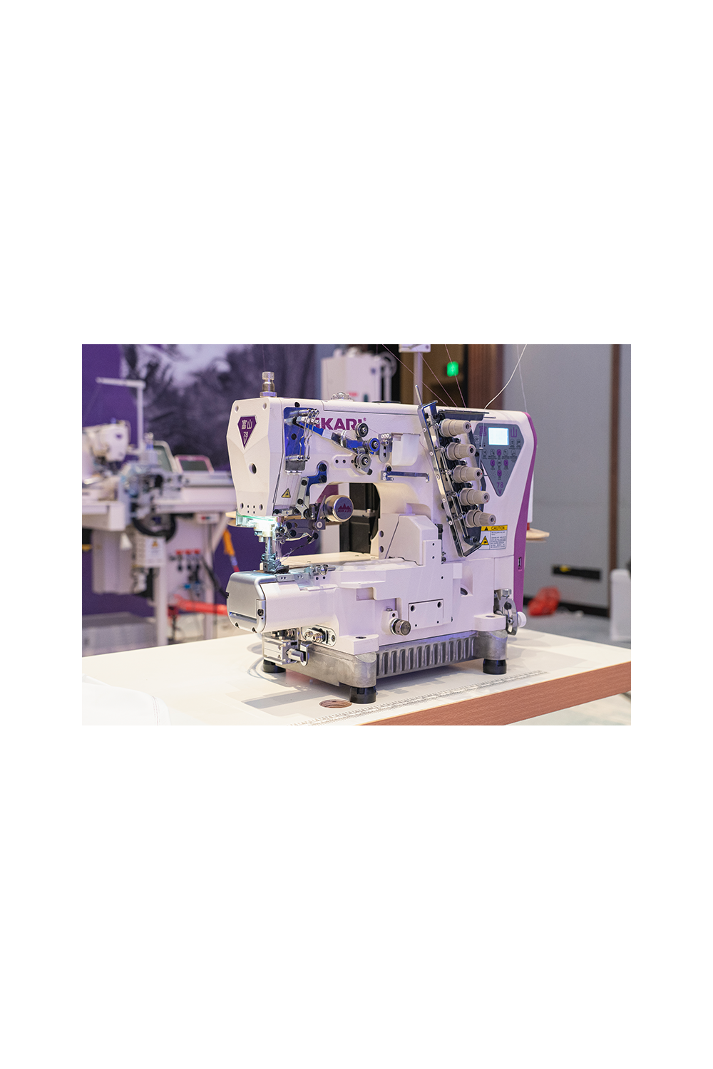 Hikari HW78V 05/SP09 computerized flatbed interlock sewing machine with digital feeding – sold by HCA