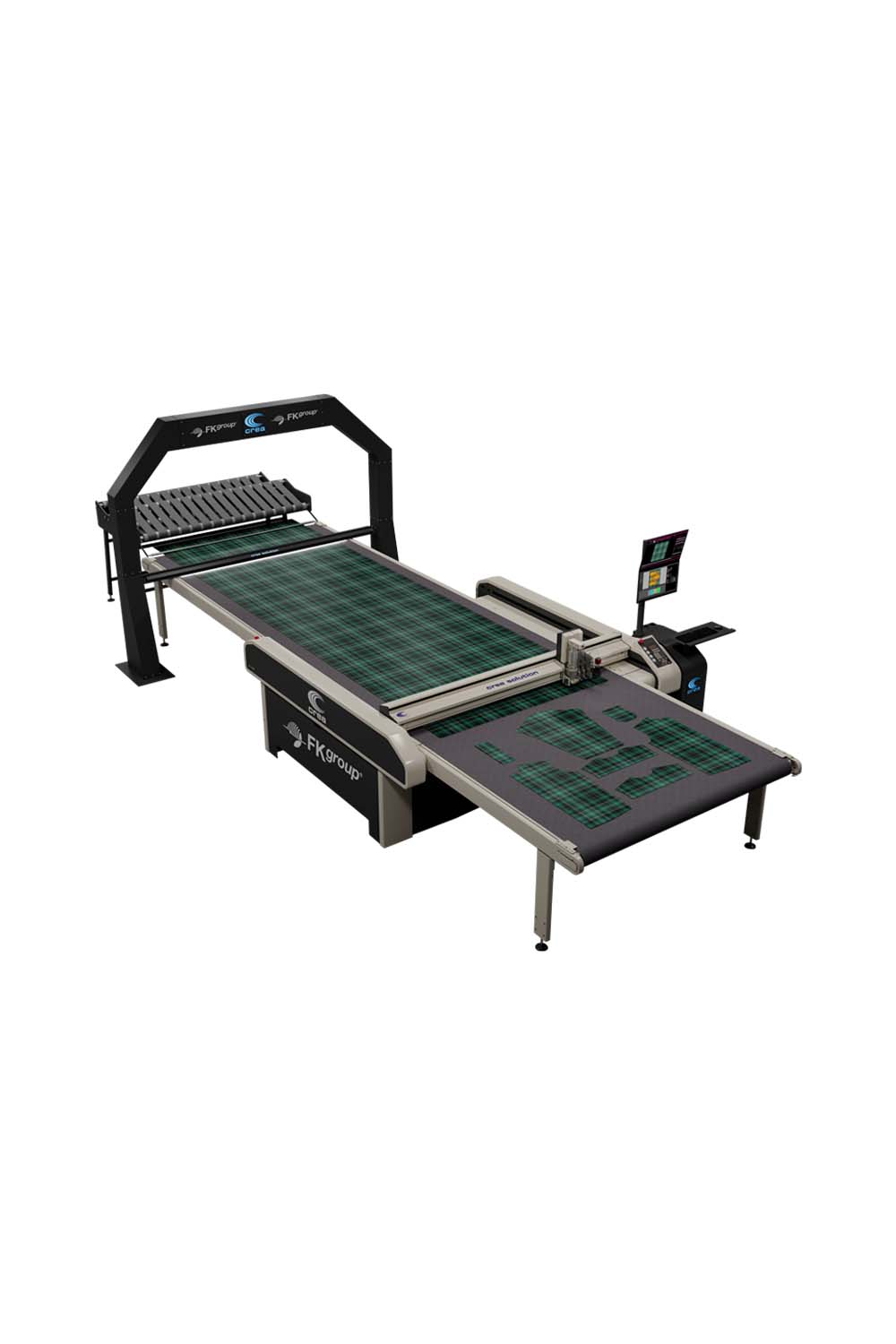 AI-Powered Vision & Continuous Cutting System