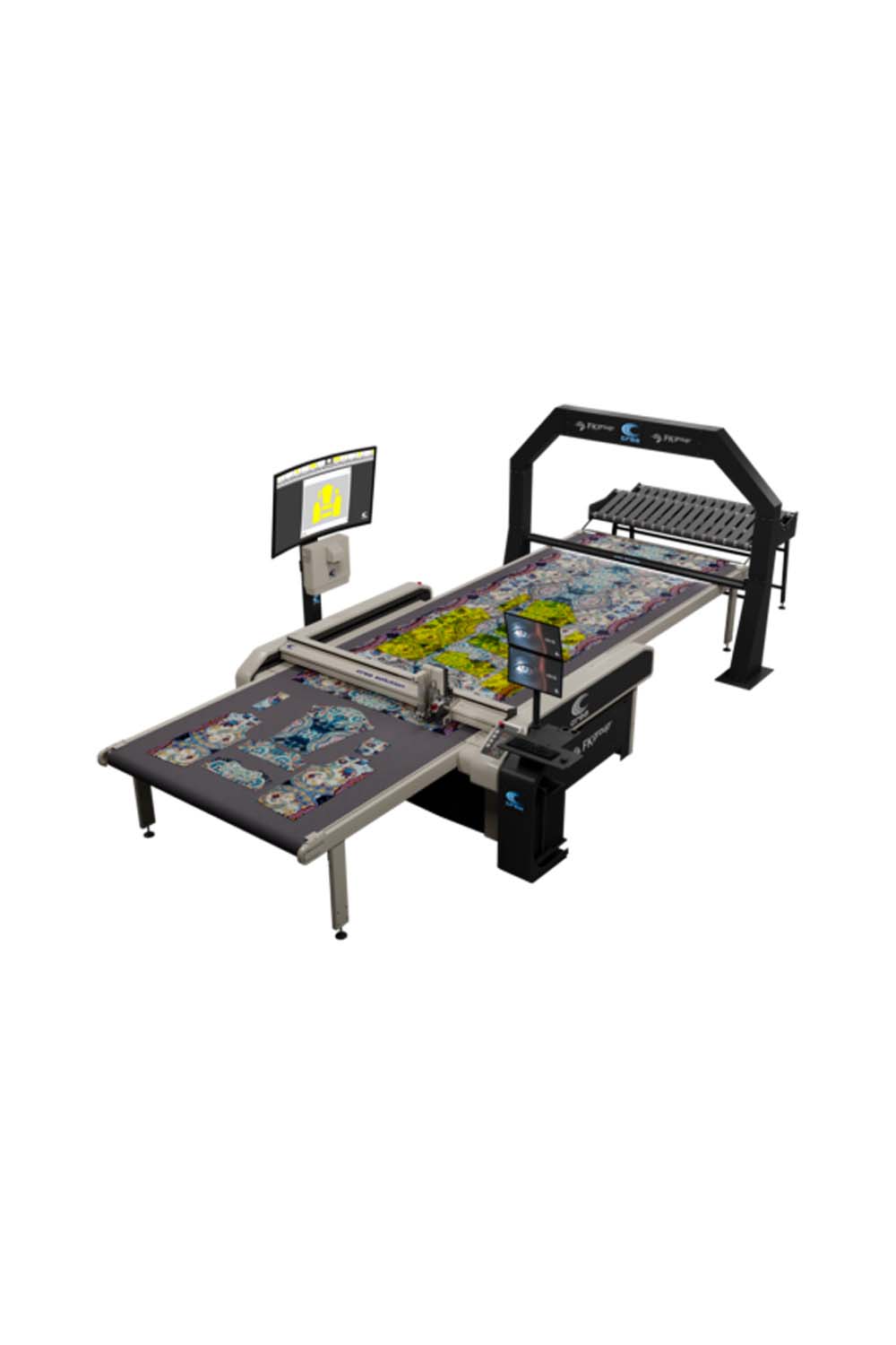 AI-Powered Vision & Continuous Cutting System