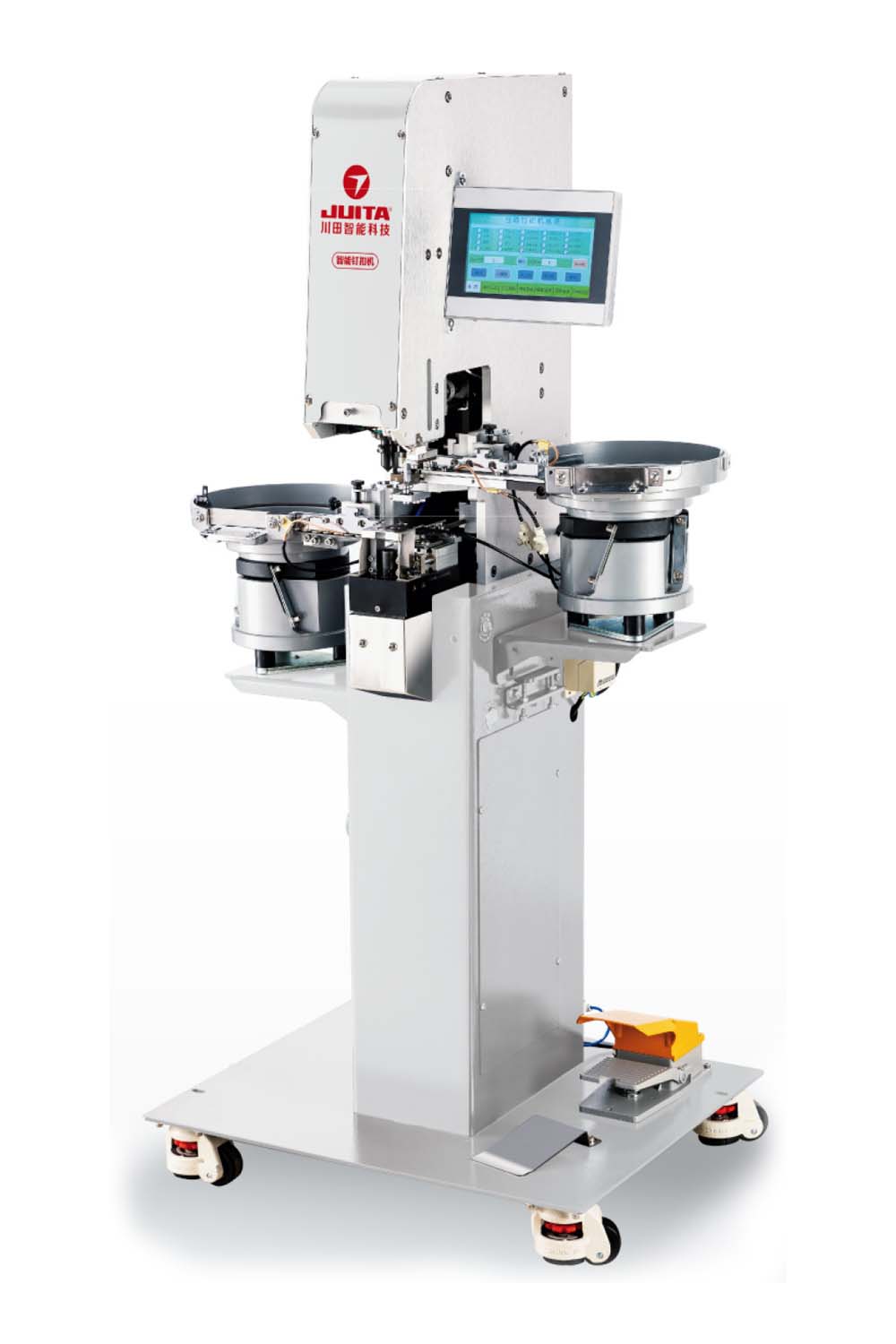 Automatic Snap Button Attaching Machine