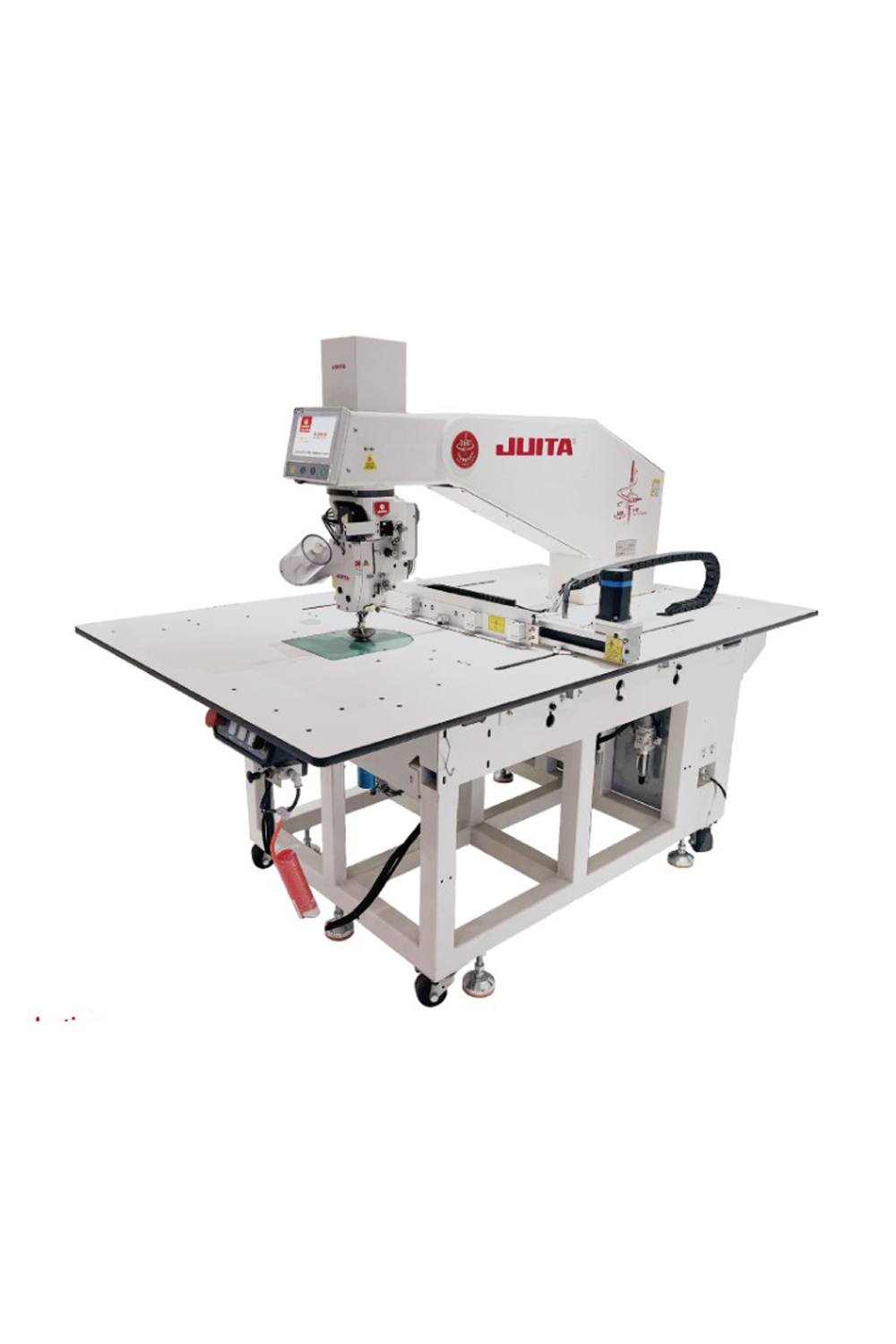 JTK 10-8060A Automatic Template Sewing Machine with 360 Degree Rotating Head by Juita