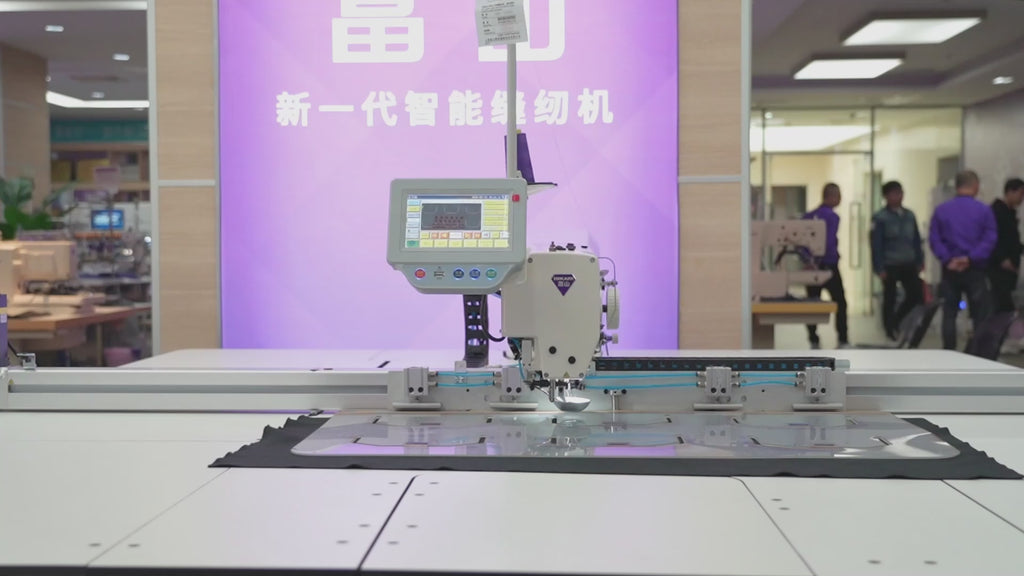 Round sewing template of HMS-13095-RND-A industrial machine