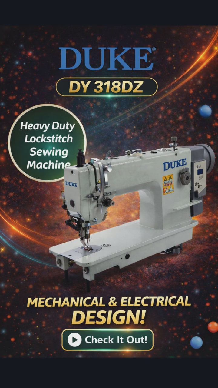 Duke DY 318DZ Heavy Duty Lock Stitch Sewing Machine