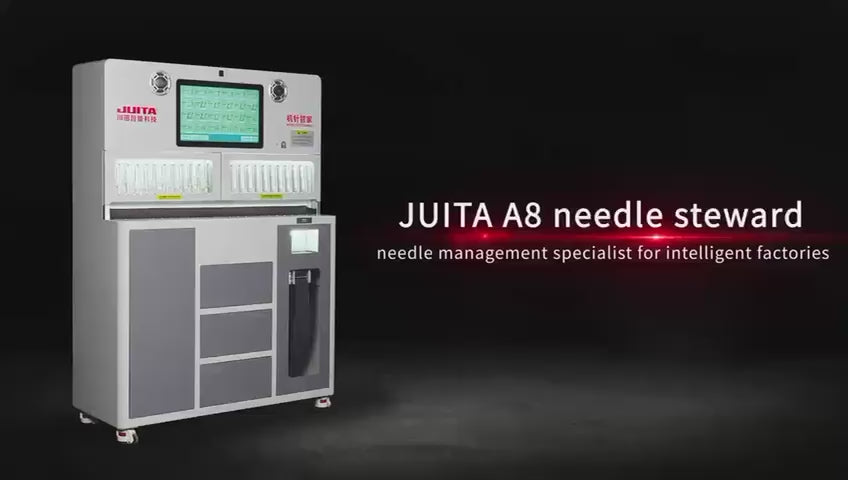 JUITA A8 Automatic Needle Steward Machine with AI needle tracking - Demo Video
