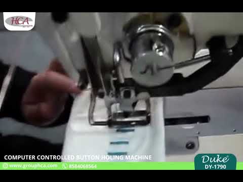 Duke DY 1790 | High-Speed Computerized Lockstitch Buttonholing Machine