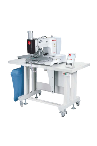 Automatic punching and sewing machine